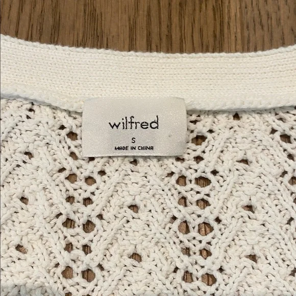 Wilfred Splendor Crochet Cardigan Size S in Birch
EUC Gorgeous - Picture 6 of 9